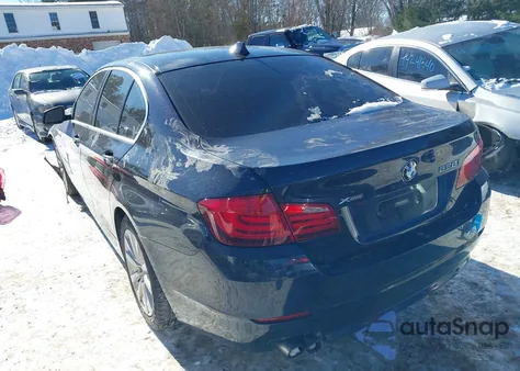 2013 BMW 528I xDrive z USA, uszkodzony, nr VIN WBAXH5C58DD108437